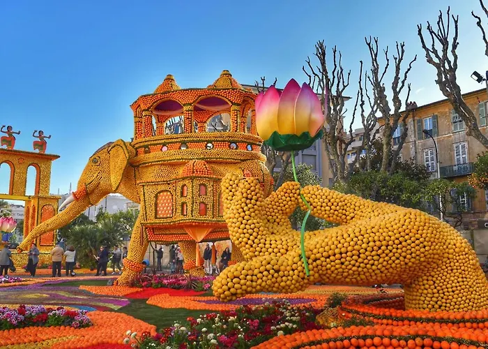 Splendide Front De Lägenhet Menton